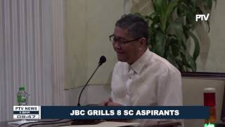 JBC grills 8 SC aspirants