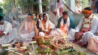 আমাৰ নামঘৰত বিয়া কেনে পাইছে❤️#festival #marriage #assam #viral #explore #enjoy