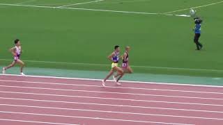 近畿ユース2021 2年男子3000m障害決勝