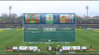 Ternana - Catania 1-0 Sintesi 29/11/2014