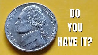 PRICE OF 1999 P JEFFERSON NICKEL 5 CENTS