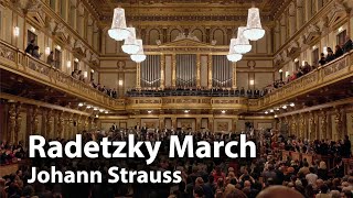 Radetzky March - Johann Strauss | Musikverein Wien | Francisco Navarro Lara \u0026 Wiener KammerOrchester