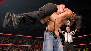 John Cena vs. The Great Khali vs. Umaga - WWE Championship Match: Raw, June 4, 2007