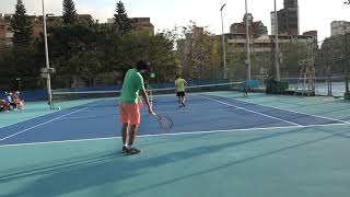 第十一屆隊長盃UTR分級賽Captain tennis cup 4.0男雙 1R  謝承佑 徐文安 vs 平木義大 成瀬統馬 1:6