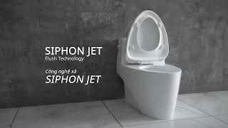 [COTTO] Công nghệ xả Siphon Jet