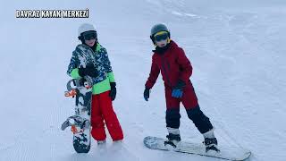 🏔️ Davraz'da Snowboard Macerası! ❄️🚀 Muhteşem Kar Manzaraları | Isparta Türkiye