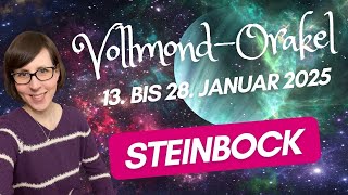 VOLLMOND-Orakel 🐐 STEINBOCK 🐐13. bis 28. Januar 2025 🌟Eine fruchtbare Zeit: Säe deine Samen JETZT! 🌱