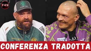 USYK vs FURY 2: la CONFERENZA POST-MATCH