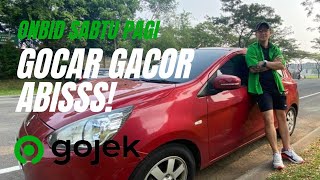 Segini Pendapatan Taksi Online di Sabtu Pagi | Gocar Gacor Abis! | Masuk Gang Sempit, Sudah Biasa...