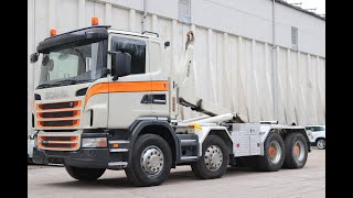 Scania G480 Abrollkipper/Hook Lift