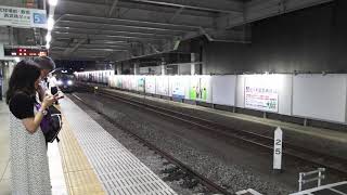 西武　20000系　8両編成　臨時回送　所沢駅通過