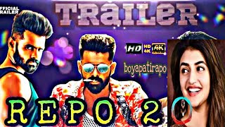 #boyapatirapo movie trailer||rapo 20 movie trailer||ram pothineni upcoming movie update