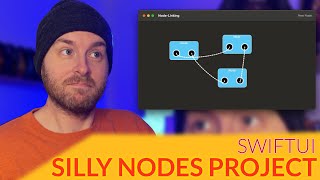 SwiftUI - Synthesizer Style Panels - Nodes and Cables - iOS & macOS