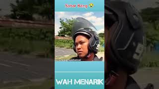 ABANG INI PAKE HELM RUSAK