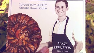 Mourners Given Upside-Down Cake Recipe at 19-Year-Old Blaze Bernstein's Funeral