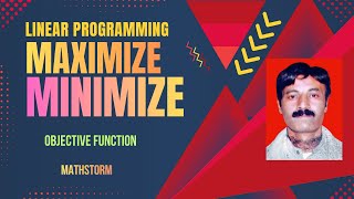 LINEAR PROGRAMMING || LINEAR OPTIMIZATION || OPTIMAL SOLUTION || MAXIMIZE || MINIMIZE