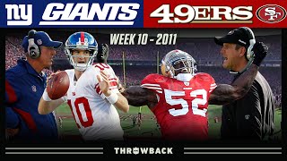 ELITE NFC Matchup! (Giants vs. 49ers 2011, Week 10)