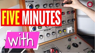 5 MINUTES WITH - EMS VCS3 Synthesizer