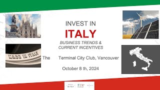 Invest in Italy Event 2024