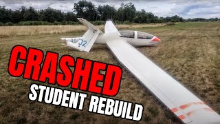 Rebuilding a Crashed Glider + Crafting an AK-X Component Myself | Akaflieg Karlsruhe Part 2