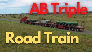 AB Triple Road Train to the Mines