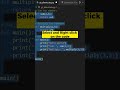 How to take beautiful screenshots of the code using CodeSnap VS extension? #shorts #vscode #python
