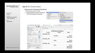 Reducing and Creating Area Calculations in ARCHICAD