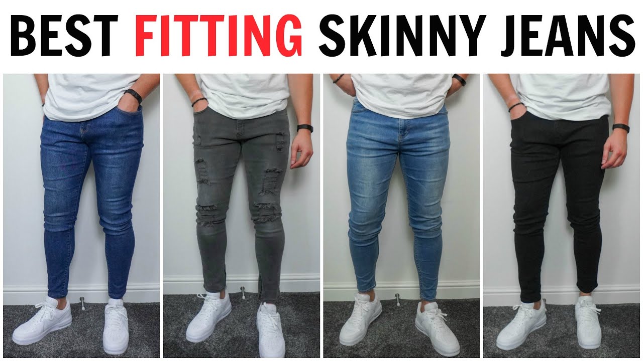 BEST FITTING SKINNY JEANS For Men In 2020 - YouTube