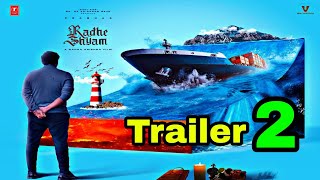 Radheshyam Trailer 2 | Radhe Shyam 2nd Trailer | Radheshyam New Trailer | Prabhas, Pooja Hegde