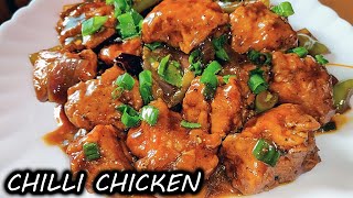 CHILLI CHICKEN RECIPE | घर पे बनाये होटेल जैसा चिली चिकन | Restaurant style Chilli Chicken