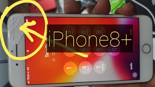 เปลี่ยนกระจก ลอกจอ iPhone8+ได้จอแท้ |กับร้านก้อยโมบายซ่อมมือถือสุรินทร์