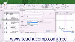 Project 2016 Tutorial Task Types Microsoft Training
