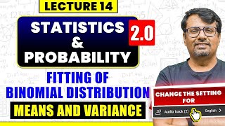 Fitting of Binomial Distribution | Mean and Variance | By GP Sir