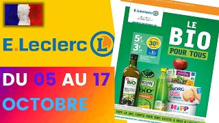 💝 LECLERC catalogue du 5 au 17 octobre 2021 | Arrivage | FRANCE