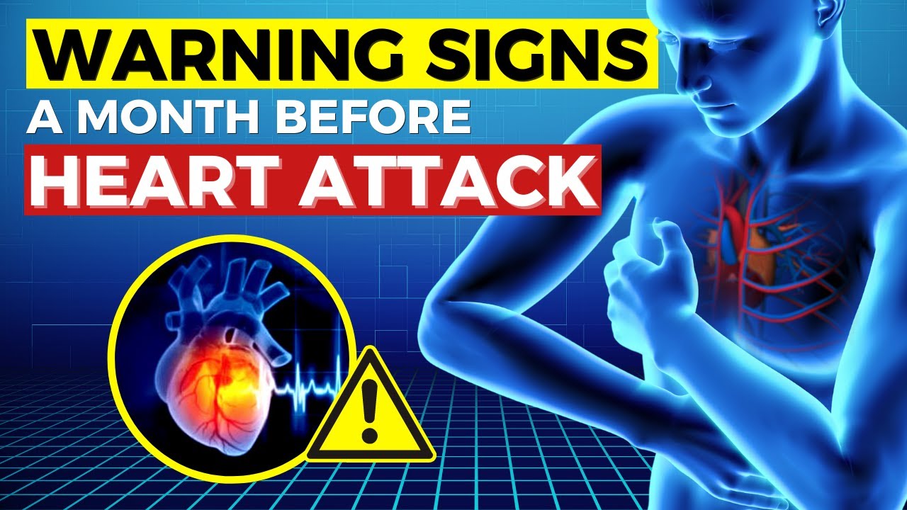 3 Signs Your Body Gives You A Month Before Heart Attack - Shocking ...