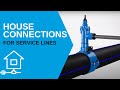 Hawle House Connections [hot tapping animation]