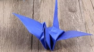 Origami Flapping paper Bird /Fun \u0026 Easy Origami