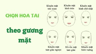 Hướng Dẫn Chọn Hoa Tai Cho Từng Dáng Mặt | Ngọc Trai Minh Hà