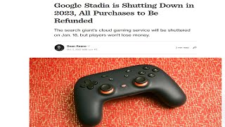 RIP Google Stadia