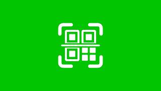 QR Code Scanning Animation | Green Screen | 4K | 60FPS | Free Download