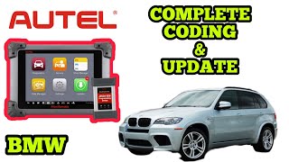 AUTEL Maxisys CODING & PROGRAMMING On BMW COMPLETE UPDATE!! | STEP BY STEP GUIDANCE