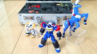 【SUPER MINIPLA 電童 #1】可動が優秀！謎のサポートメカ⁉︎ 電童とデータウェポンで遊んでみた