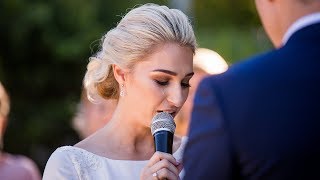 Nakita \u0026 Paul's Personal Marriage Vows | Osteria Wedding in Casuarina New South Wales