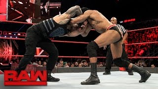 Roman Reigns vs. Jinder Mahal: Raw, March 13, 2017