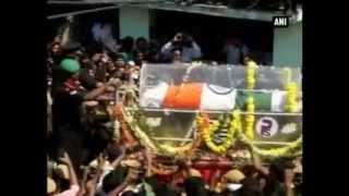 Former President Abdul Kalam’s last rites performed in Rameswaram