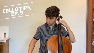 Cello Tips, Ep. 9: Scale Routines