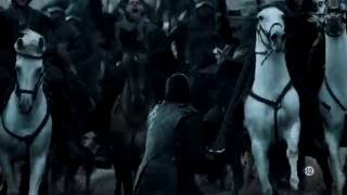 [HD] [VOSTFR] 6x09 Jon Snow charge at battle of winterfell