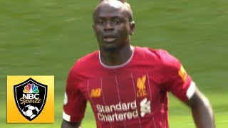 Sadio Mane curls in Liverpool's equalizer against Newcastle | Premier League | NBC Sports