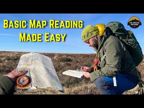 Easy map reading in the Peak District | Testing the Silva expedition compass