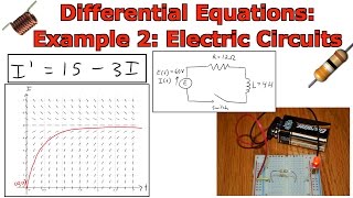 Differential Equations Direction Fields: Example 2: Electric Circuit